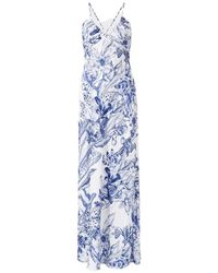 Melissa Odabash - Floral-Print Jacey Maxi Dress - Lyst