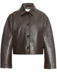 Studio Nicholson - Buttoned Lambskin Jacket - Lyst