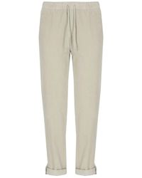 Panicale - Pantaloni Affusolati Con Coulisse - Lyst