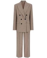 ROOM76 - Oslo Double-Breasted Straight-Leg Suit - Lyst