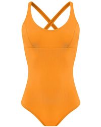 Amir Slama - Maillot De Bain À Bretelles Croisées - Lyst
