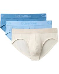 Calvin Klein - Ultra Soft Modal Logo-Detail Briefs (Set Of Three) - Lyst