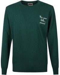 MC2 Saint Barth - Ribbed Embroidery Heron Sweatshirt - Lyst