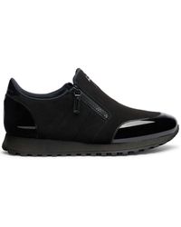 Giuseppe Zanotti - Idle Run Suede Zip-Up Loafers - Lyst