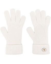 Gucci - Gebreide Handschoenen Met GG-logo - Lyst