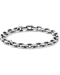 David Yurman - Sterling Silver Wheat Chain Bracelet - Lyst