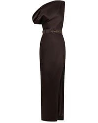 Nicholas - Einschultriges Halle Maxikleid - Lyst