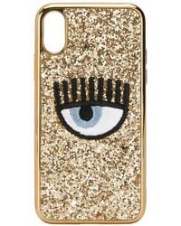 Chiara Ferragni - Embroidered Eye Phone Case - Lyst