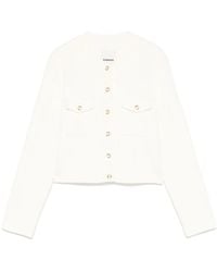 Sandro - Ribbed-Knit Cardigan - Lyst