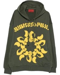 Kusikohc - Embroidered Sun Zip-Up Hoodie - Lyst