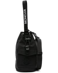 Moncler - Mini Logo-Patch Bucket Bag - Lyst