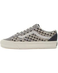 Vans - Old Skool Check-Pattern Sneakers - Lyst