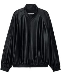 Alexander Wang - Emboss Logo Panel Track Jacket - Lyst
