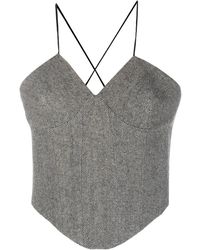Ermanno Scervino - Haut En Laine À Motif De Chevrons - Lyst