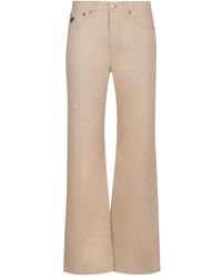 Lois - Jeans Svasati Con Applicazione Logo - Lyst