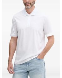 ARMANI EXCHANGE - Zip-Fastening Polo Shirt - Lyst