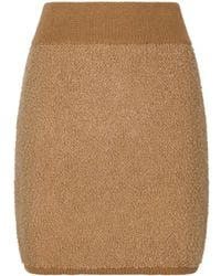Dolce & Gabbana - High-waisted Knitted Skirt - Lyst