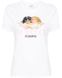 Mc2 Saint Barth - X Fiorucci t-shirt à imprimé 70 mm - Lyst