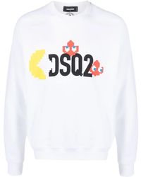 DSquared² - Sweater Met Logoprint - Lyst