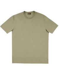 Zanone - T-Shirt À Col Rond - Lyst