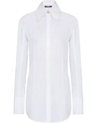 Balmain - Camicia A Maniche Lunghe - Lyst