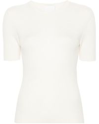Allude - Knitted Wool T-shirt - Lyst