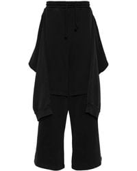 ALAINPAUL - Layered Cotton Track Pants - Lyst