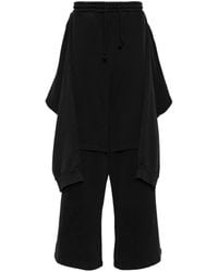 ALAINPAUL - Layered Cotton Track Pants - Lyst