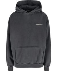 Cultura - Sudadera con capucha y logo - Lyst