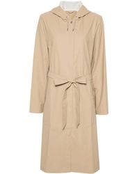 Rains - Long A-Line W Jacket - Lyst