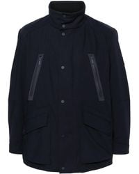 BOSS - Logo-Patch Padded Jacket - Lyst