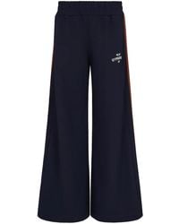 EA7 - Pantaloni Sportivi A Gamba Ampia - Lyst
