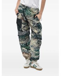 Stella McCartney - Taylor Printed Cargo Trousers - Lyst