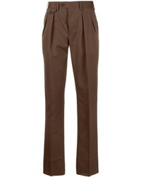 Lardini - Pantalones ajustados con pinzas - Lyst