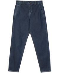 Emporio Armani - J5a Regular-fit Mid Waist Jeans - Lyst