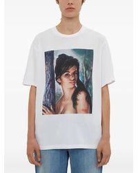 Stella McCartney - T-Shirt Met Grafische Print - Lyst