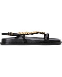 Kotris Sandals - Leaf-Embellished Buckle Sandals - Lyst