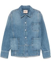 Plan C - Giacca Denim - Lyst