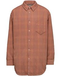 Maison Margiela - Chemise En Coton À Carreaux - Lyst