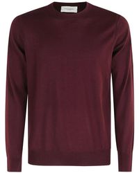 Paolo Pecora - Crew-Neck Long-Sleeve Sweater - Lyst