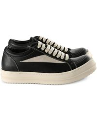 Rick Owens - Leather Sneakers - Lyst