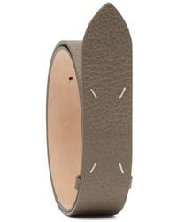 Maison Margiela - Four Stitches Leather Belt - Lyst