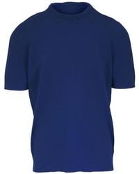 Gran Sasso - Knitted Round-Neck T-Shirt - Lyst