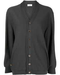 Lemaire - Button-up Knitted Cardigan - Lyst