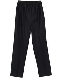 Maison Margiela - Wool Straight-Leg Trousers - Lyst