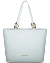 Love Moschino - Logo-Plaque Tote Bag - Lyst