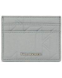 Karl Lagerfeld - Logo-Embossed Cardholder - Lyst