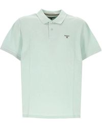 Barbour - Logo-Embroidered Lightweight Polo Shirt - Lyst