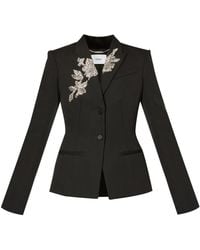 Erdem - Blazer de vestir con detalles de cristal - Lyst