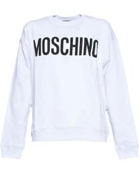Moschino - Logo-Print Sweatshirt - Lyst